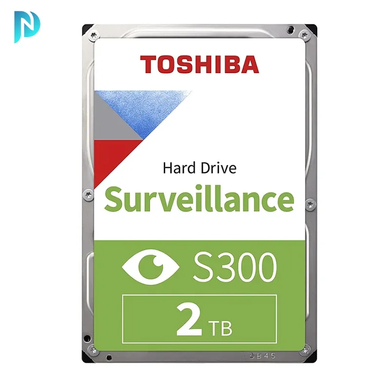 هارد‌ دیسک اینترنال توشیبا ظرفیت 2 ترابایت مدل Toshiba Surveillance S300 2TB HDD