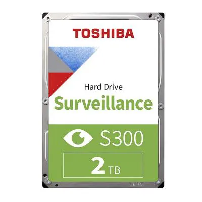 هارد‌ دیسک اینترنال توشیبا ظرفیت 2 ترابایت مدل Toshiba Surveillance S300 2TB HDD