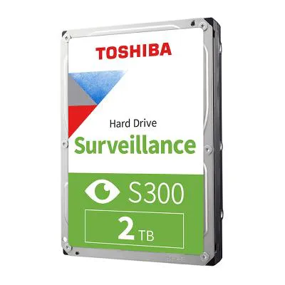 هارد‌ دیسک اینترنال توشیبا ظرفیت 2 ترابایت مدل Toshiba Surveillance S300 2TB HDD