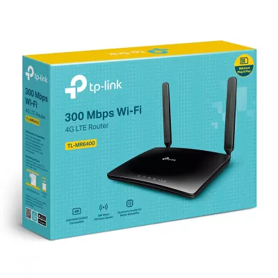 مودم روتر سیم کارتی 4G LTE تی پی لینک مدل TP-Link TL-MR6400 4G LTE