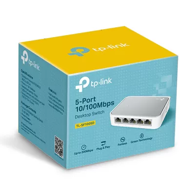 سوئیچ شبکه 5 پورت تی پی لینک مدل TP-Link TL-SF1005D V16