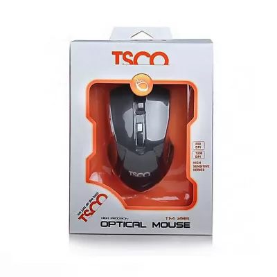 ماوس اپتیکال با سیم تسکو مدل TSCO TM 286 Mouse