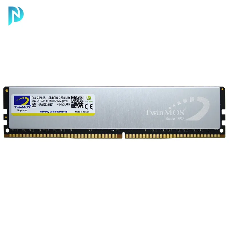 رم کامپیوتر 8 گیگابایت توین موس TwinMOS 8GB DDR4 3200Mhz CL22