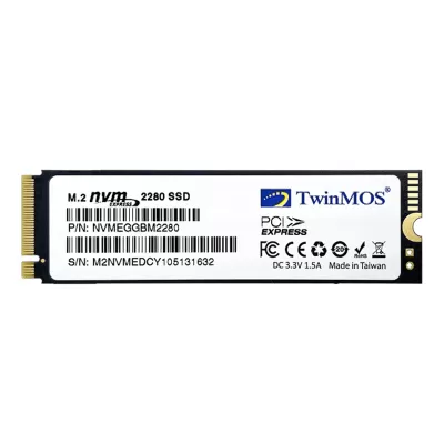 حافظه اینترنال SSD توین موس ظرفیت 1 ترابایت مدل TwinMOS AlphaPro M.2 NVMe 1TB