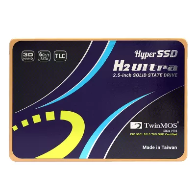 حافظه SSD اینترنال توین موس ظرفیت 128 گیگابایت مدل TwinMos H2 ultra 128GB