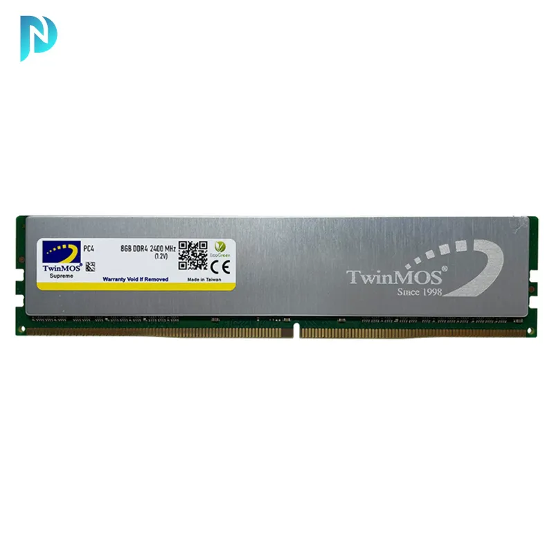 رم کامپیوتر 8 گیگابایت توین موس TwinMOS Mainstream 8GB DDR4 2400Mhz CL17