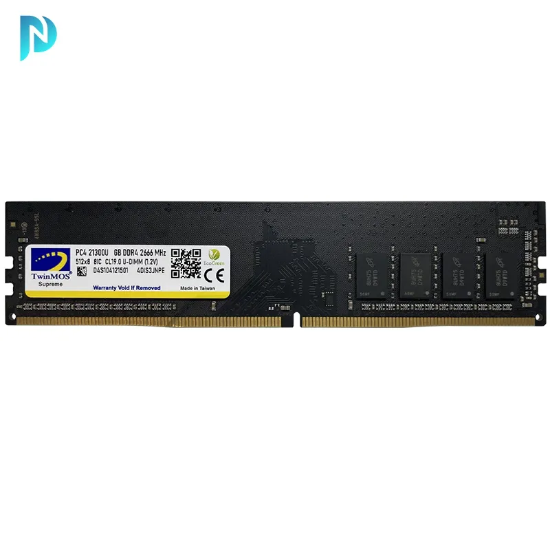 رم کامپیوتر 4 گیگابایت توین موس TwinMOS Mainstream 4GB DDR4 2666Mhz CL19