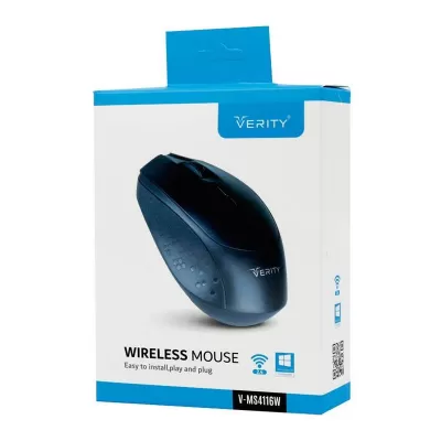 ماوس اپتیکال بی سیم وریتی مدل Verity V-MS4116W Wireless Mouse