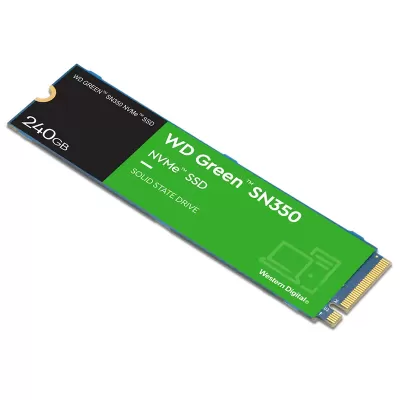 حافظه اینترنال SSD وسترن دیجیتال ظرفیت 240 گیگابایت مدل WD Green SN350 NVMe 240GB