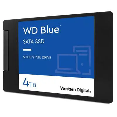 هارد‌ دیسک SSD اینترنال وسترن دیجیتال ظرفیت 4 ترابایت مدل WD Blue WDS400T2B0A 4TB