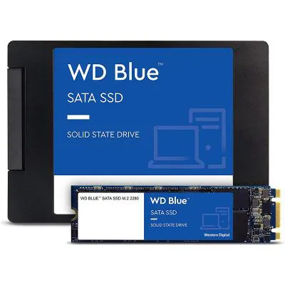 هارد‌ دیسک SSD اینترنال وسترن دیجیتال ظرفیت 4 ترابایت مدل WD Blue WDS400T2B0A 4TB