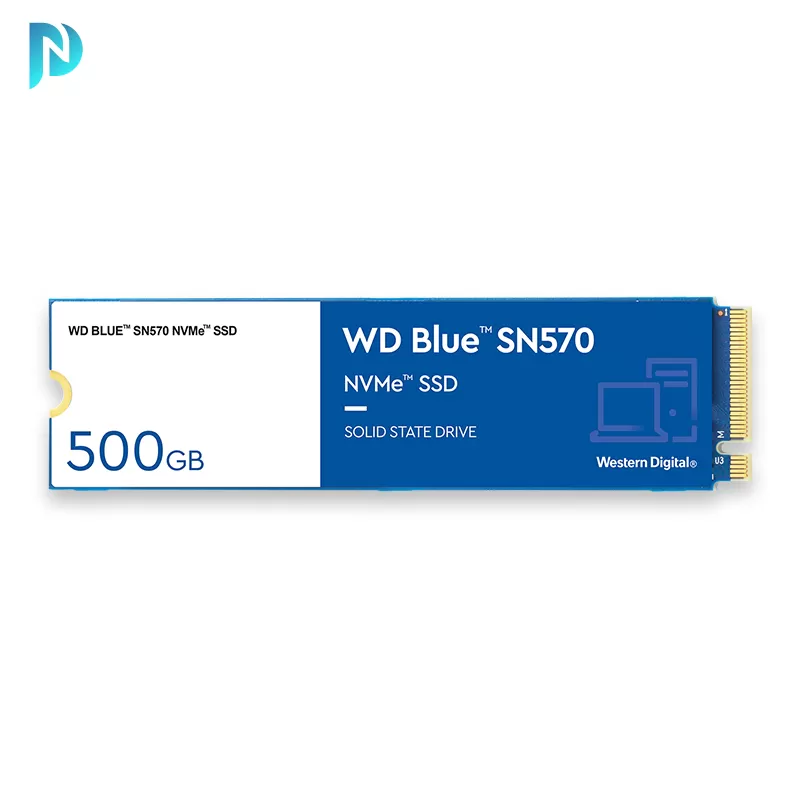 حافظه اینترنال SSD وسترن دیجیتال ظرفیت 500 گیگابایت مدل WD Blue SN570 M.2 2280 500GB