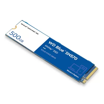 حافظه اینترنال SSD وسترن دیجیتال ظرفیت 500 گیگابایت مدل WD Blue SN570 M.2 2280 500GB