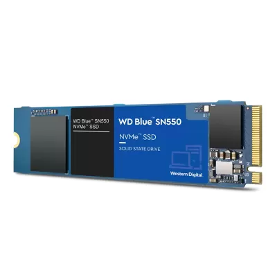 حافظه اینترنال SSD وسترن دیجیتال ظرفیت 500 گیگابایت مدل WD Blue SN550 NVMe 500GB