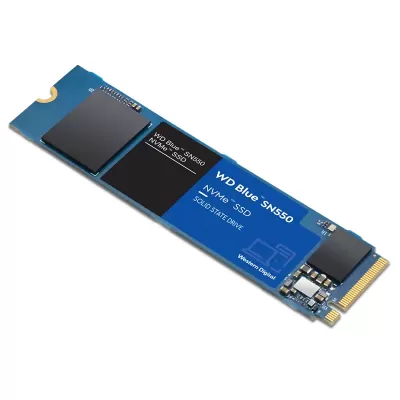 حافظه اینترنال SSD وسترن دیجیتال ظرفیت 500 گیگابایت مدل WD Blue SN550 NVMe 500GB