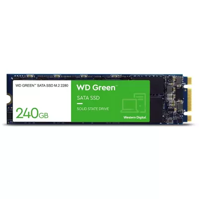 حافظه اینترنال SSD وسترن دیجیتال ظرفیت 240 گیگابایت مدل WD Green SATA SSD M.2 2280 240GB