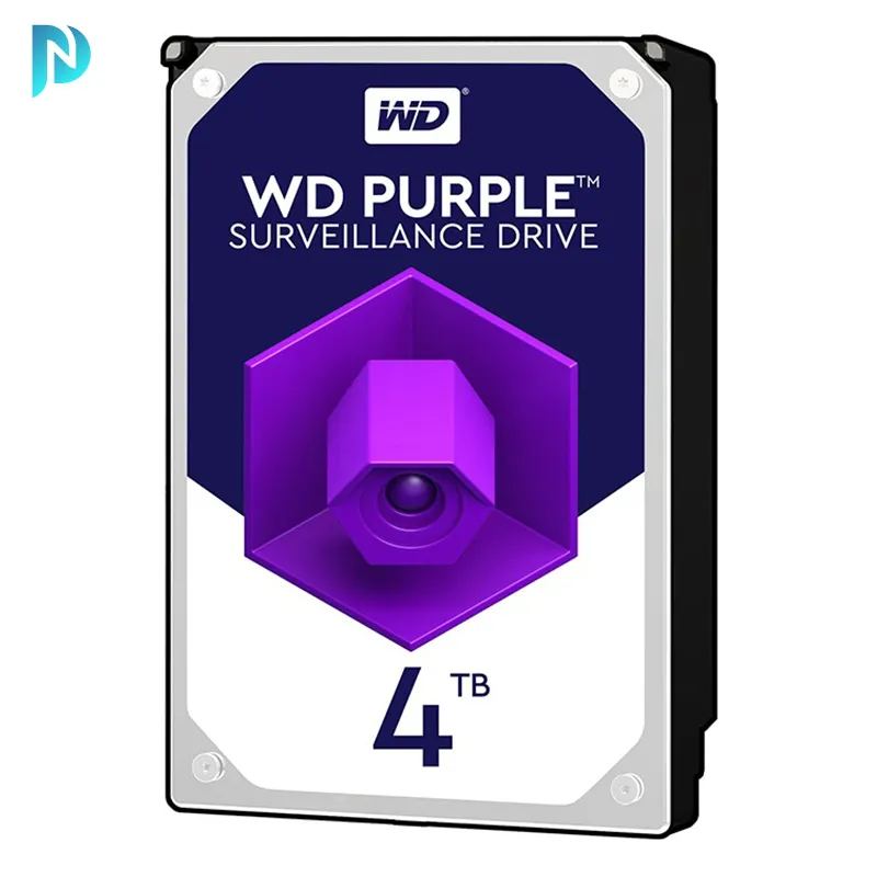 هارد‌ دیسک اینترنال وسترن دیجیتال بنفش ظرفیت 4 ترابایت WD Purple 4TB WD40PURZ