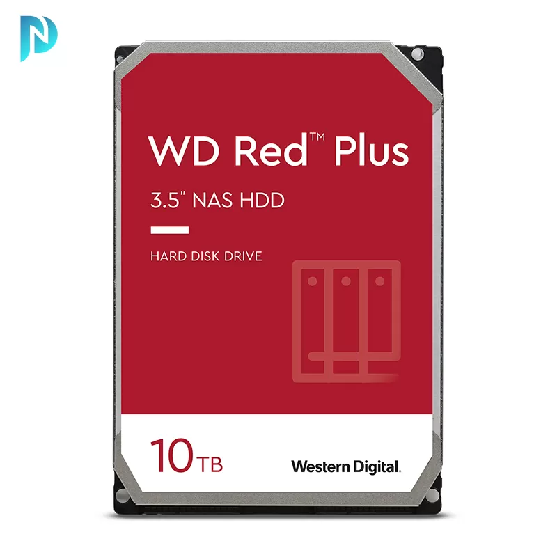 هارد‌ دیسک اینترنال وسترن دیجیتال قرمز ظرفیت 10 ترابایت WD Red Plus WD101EFBX 10TB