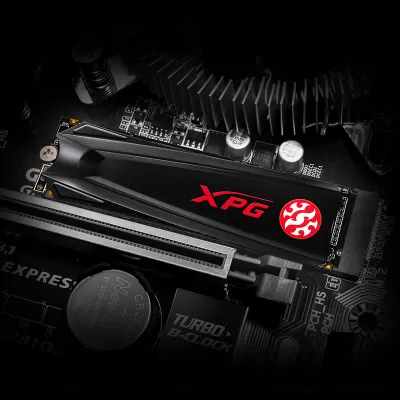 حافظه اینترنال SSD ایکس پی جی ظرفیت 2 ترابایت مدل XPG GAMMIX S5 M.2 2280 NVMe 2TB