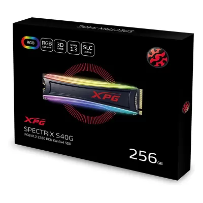حافظه اینترنال SSD ایکس پی جی ظرفیت 256 گیگابایت مدل XPG SPECTRIX S40G M.2 256GB NVMe
