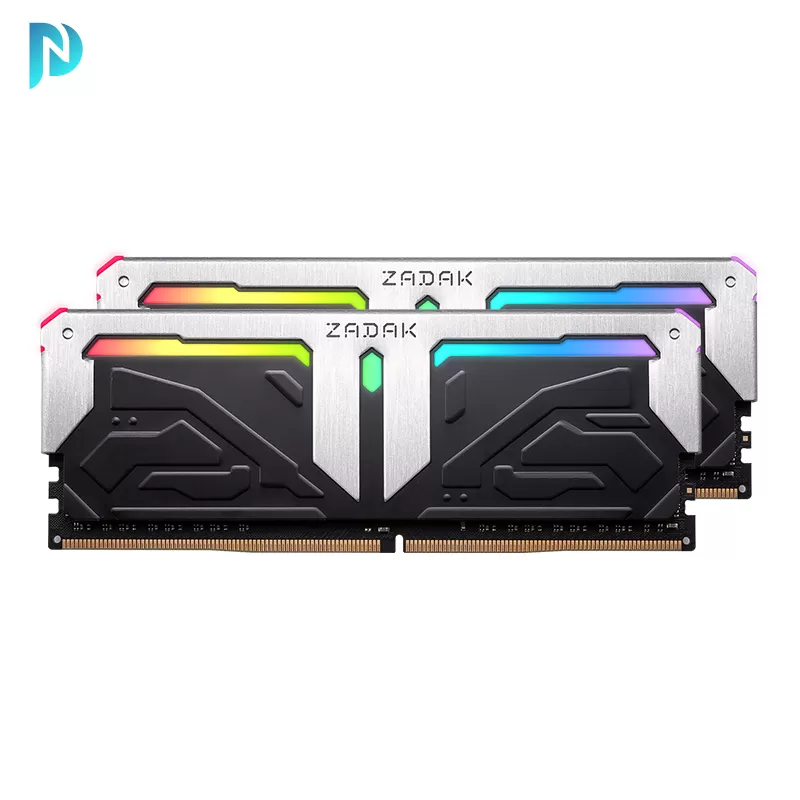 رم کامپیوتر 32 گیگابایت زاداک ZADAK SPARK RGB 2 x 16GB - 32GB DDR4 3200Mhz