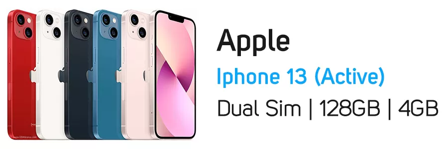 گوشی موبایل آیفون 13 اپل ظرفیت 128 / 4 گیگابایت Apple iPhone 13 (Active) 128GB