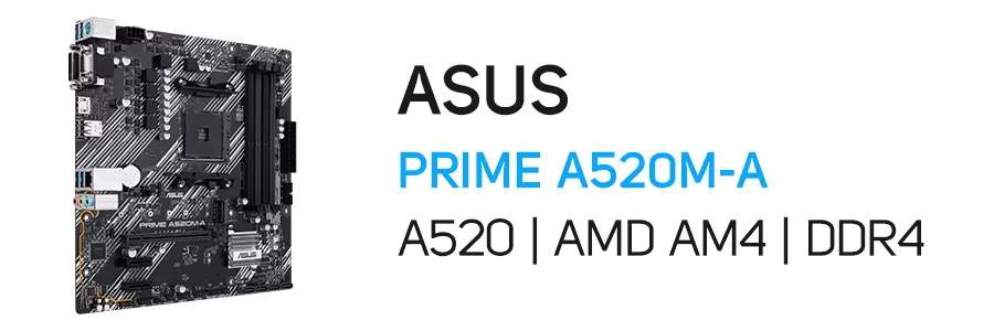 مادربرد ایسوس مدل ASUS PRIME A520M-A