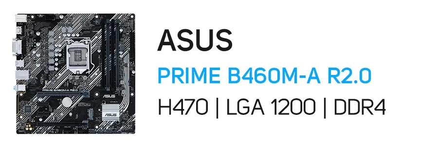 مادربرد پرایم ایسوس مدل ASUS PRIME B460M-A R2.0