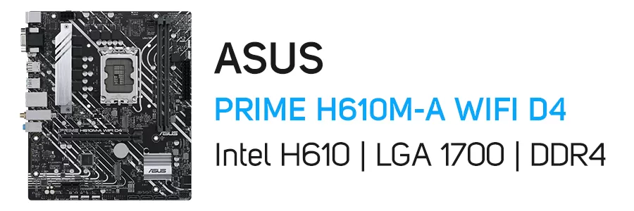 مادربرد ایسوس مدل ASUS PRIME H610M-A WIFI D4
