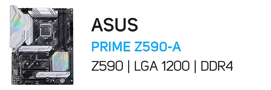 مادربرد گیمینگ ایسوس مدل ASUS PRIME Z590-A