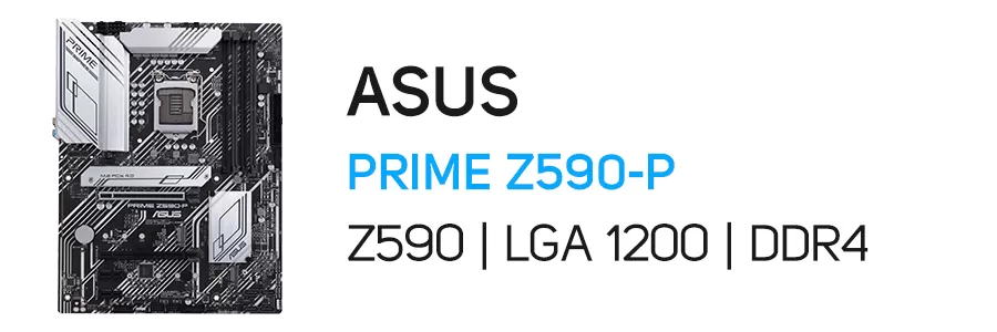مادربرد گیمینگ ایسوس مدل ASUS PRIME Z590-P