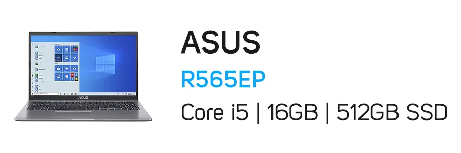 لپ تاپ ایسوس مدل ASUS R565EP i5 16GB 512GB SSD