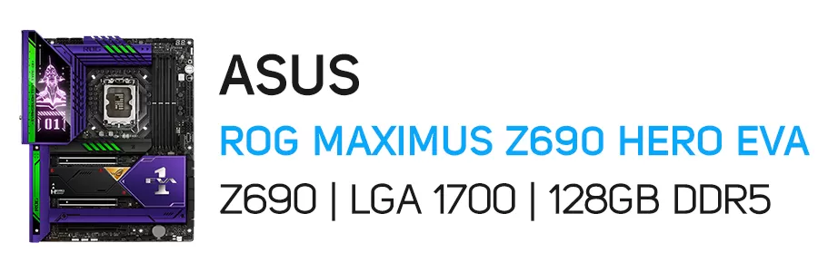 مادربرد گیمینگ ایسوس مدل ASUS ROG MAXIMUS Z690 HERO EVA