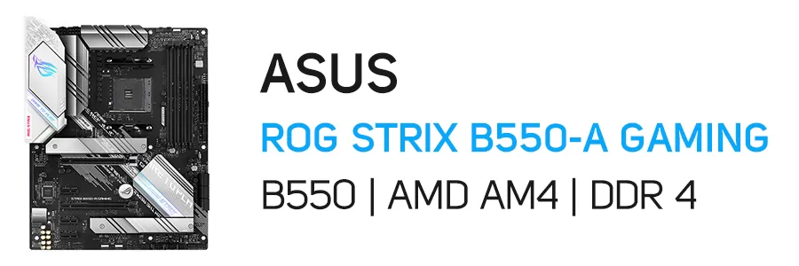 مادربرد گیمینگ ایسوس مدل ASUS ROG STRIX B550-A GAMING