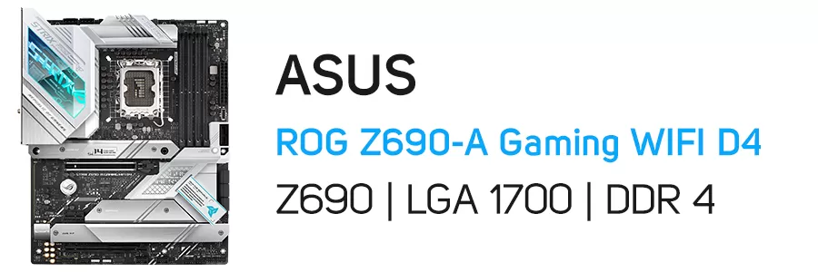 مادربرد گیمینگ ایسوس مدل ASUS ROG STRIX Z690-A GAMING WIFI D4