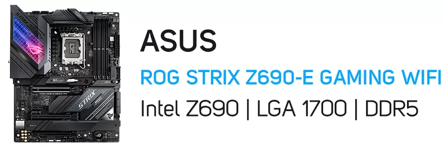 مادربرد گیمینگ ایسوس مدل ASUS ROG STRIX Z690-E GAMING WIFI
