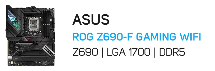 مادربرد گیمینگ ایسوس مدل ASUS ROG STRIX Z690-F GAMING WIFI