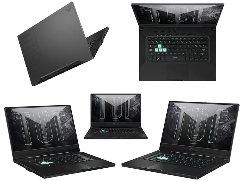 لپ تاپ گیمینگ ایسوس سری TUF مدل Asus TUF Dash F15 FX516PM Ci7 (11370H) 16GB 512GB SSD 6GB(RTX3060) Gaming Laptop