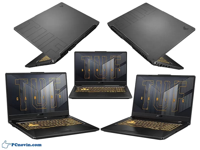 لپ تاپ گیمینگ ایسوس سری تاف مدل ASUS TUF F17 FX706HE-211.TM17 Ci5 (11260H) 8GB 512GB SSD 4GB (RTX3050Ti) Gaming Laptop