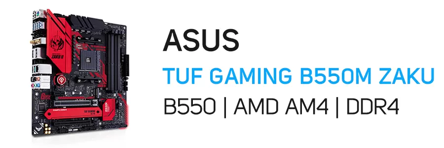 مادربرد گیمینگ ایسوس تاف مدل ASUS TUF GAMING B550M (WI-FI) ZAKU