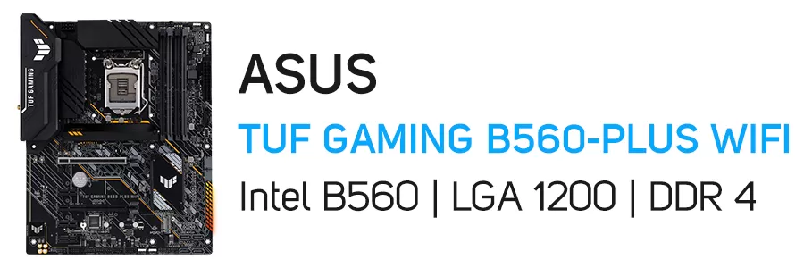 مادربرد گیمینگ ایسوس مدل ASUS TUF GAMING B560-PLUS WIFI