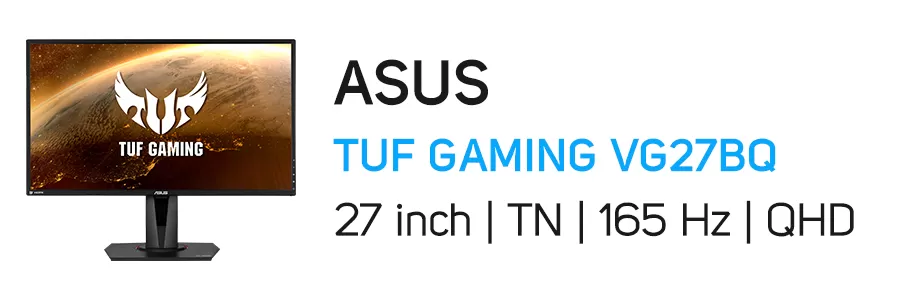 مانیتور گیمینگ ایسوس مدل ASUS TUF GAMING VG27BQ