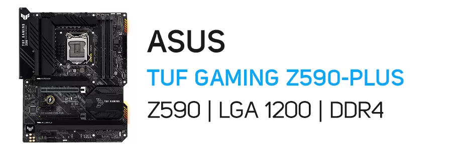 مادربرد گیمینگ ایسوس مدل ASUS TUF GAMING Z590-PLUS