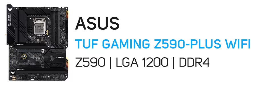 مادربرد گیمینگ ایسوس مدل ASUS TUF GAMING Z590-PLUS WIFI