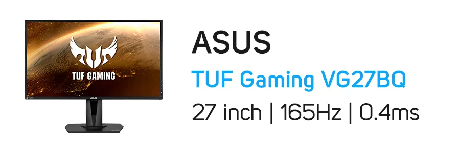 مانیتور تاف گیمینگ 27 اینچ ایسوس مدل ASUS TUF Gaming VG27BQ