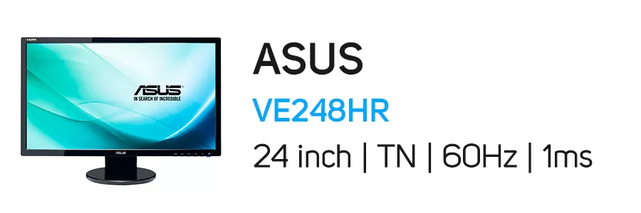 صفحه نمایش 24 اینچ ایسوس مدل Asus VE248HR