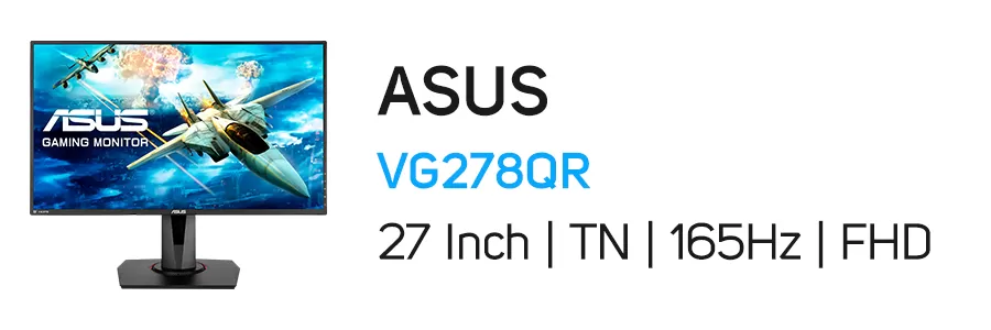 مانیتور گیمینگ 27 اینچ ایسوس مدل ASUS VG278QR