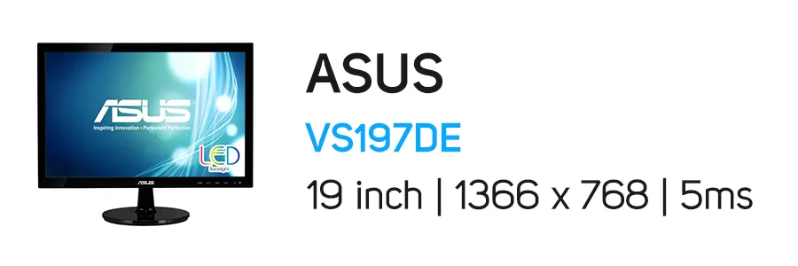 مانیتور 19 اینچ ایسوس مدل ASUS VS197DE