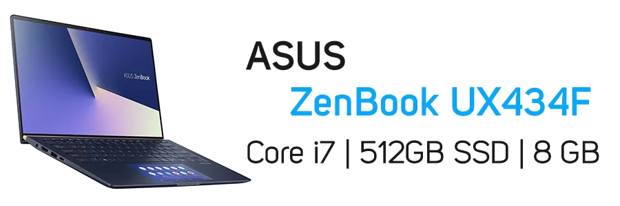 لپ تاپ ایسوس سری زنبوک مدل ASUS ZenBook UX434F