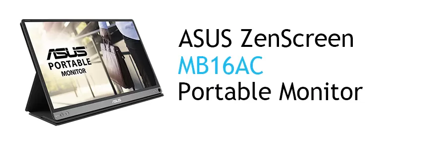 مانیتور قابل حمل ایسوس MB16AC سری ZenScreen